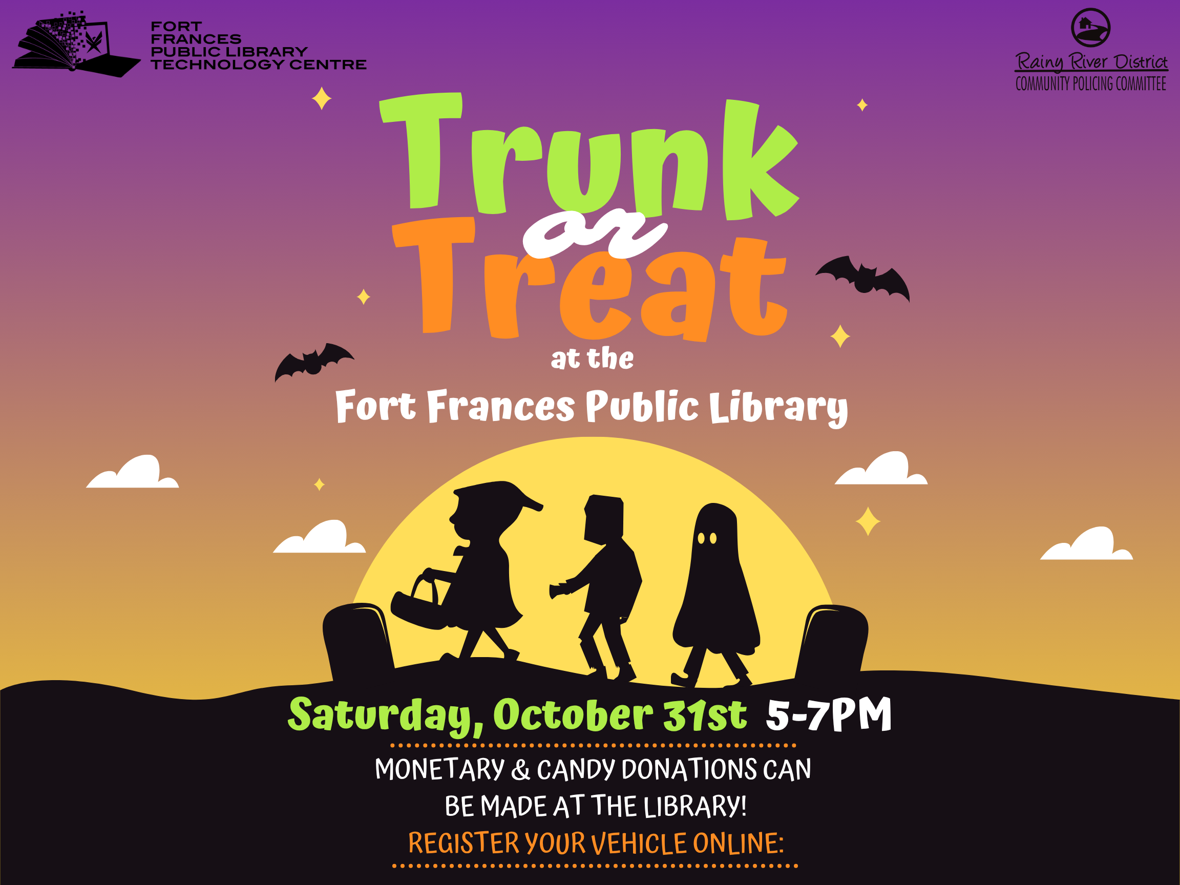 Trunk or Treat Poster
